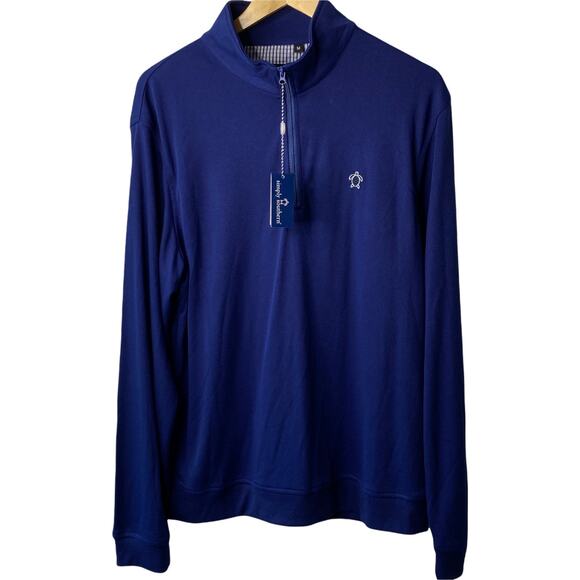 Simply Southern Other - Simply Southern Tailor Fit Royal Blue 1/4 Zip Pullover Shirt Sz Medium NEW Gift